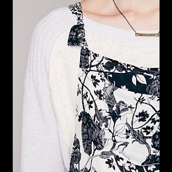 Free People Midnight Light Romper - Picture 3 of 4